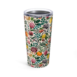 Fruit and Flowers Travel Mug