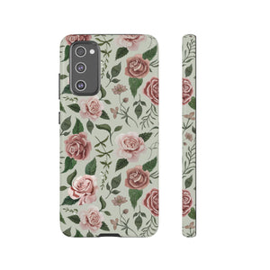 Wild Flower Roses Phone Case
