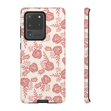 Load image into Gallery viewer, Warm Pink Floral Phone Case