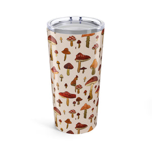 Watercolor Mushroom Travel Mug