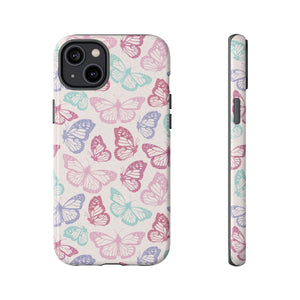 Pink Butterfly Phone Case
