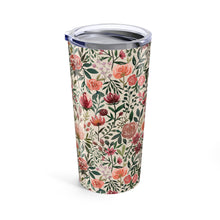 Load image into Gallery viewer, Pink Spring Flowers Travel Mug