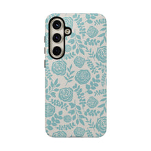 Load image into Gallery viewer, Baby Blue Floral Phone Case