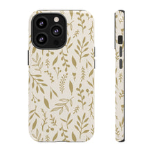 Load image into Gallery viewer, Gold Falling Leaves Phone Case