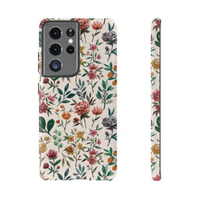 Load image into Gallery viewer, Colorful Watercolor Flowers Phone Case