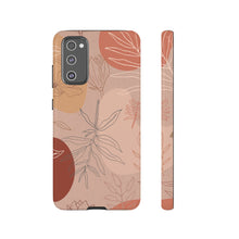 Load image into Gallery viewer, Pink Abstract Desert Leaf Phone Case