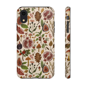 Rose Hips, Fruit and Leaves Phone Case