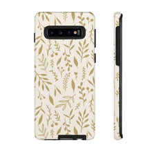 Load image into Gallery viewer, Gold Falling Leaves Phone Case