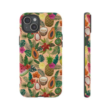 Load image into Gallery viewer, Tropical Fruit and Flowers Phone Case