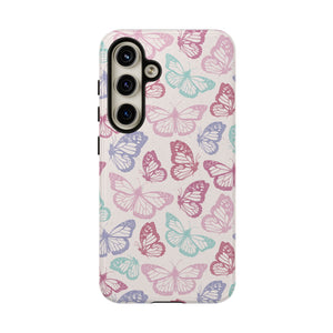 Pink Butterfly Phone Case