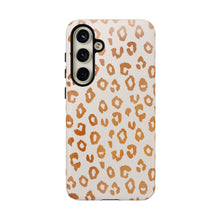 Load image into Gallery viewer, Copper Leopard Print Phone Case