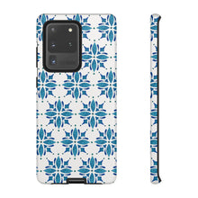 Load image into Gallery viewer, Blue Tile Phone Case