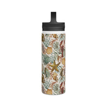 Load image into Gallery viewer, Coastal Creatures Handle Lid Water Bottle