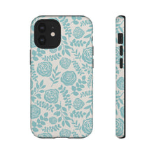Load image into Gallery viewer, Baby Blue Floral Phone Case
