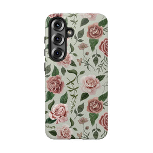 Wild Flower Roses Phone Case