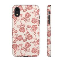 Load image into Gallery viewer, Warm Pink Floral Phone Case