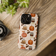 Load image into Gallery viewer, Pumpkin Spice Coffee Phone Case