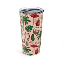 Load image into Gallery viewer, Flamingo Coconut Travel Mug