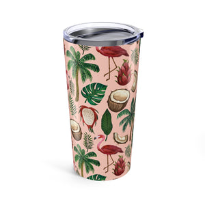 Flamingo Coconut Travel Mug