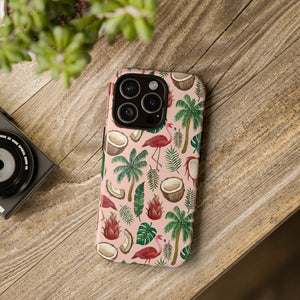 Flamingo Coconut Phone Case