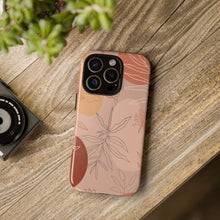 Load image into Gallery viewer, Pink Abstract Desert Leaf Phone Case
