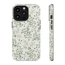 Load image into Gallery viewer, Green Christmas Branch Phone Case
