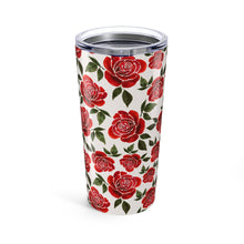 Load image into Gallery viewer, Rose Watercolor Travel Mug