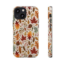 Load image into Gallery viewer, Watercolor Fall Leaves Phone Case