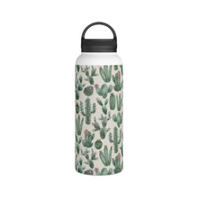 Load image into Gallery viewer, Cactus Handle Lid Water Bottle