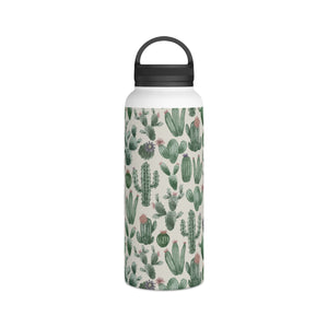 Cactus Handle Lid Water Bottle