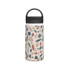 Load image into Gallery viewer, Warm Terrazzo Handle Lid Water Bottle