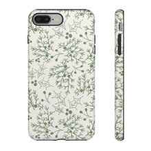 Load image into Gallery viewer, Green Christmas Branch Phone Case