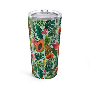 Pineapple and Papaya Travel Mug