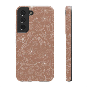 Copper Magnolia Phone Case