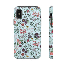 Load image into Gallery viewer, Bright Watercolor Flower - Blue Phone Case