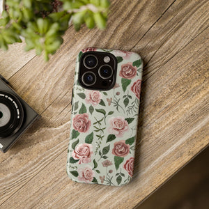 Wild Flower Roses Phone Case