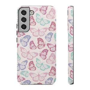 Pink Butterfly Phone Case