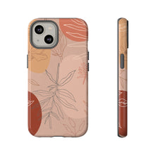 Load image into Gallery viewer, Pink Abstract Desert Leaf Phone Case