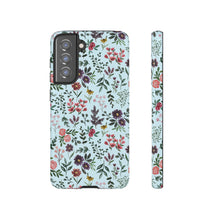 Load image into Gallery viewer, Bright Watercolor Flower - Blue Phone Case