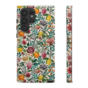 Fruit and Flowers Phone Case