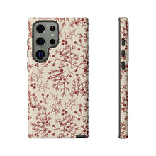 Load image into Gallery viewer, Red Christmas Branch Phone Case