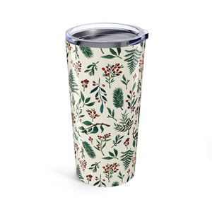 Christmas Berries Travel Mug