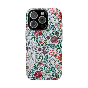 Pink and Purple Flowers Phone Case