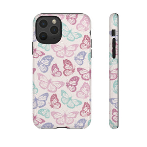 Pink Butterfly Phone Case