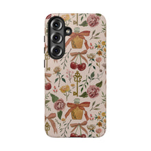 Load image into Gallery viewer, Bows, Flowers and Cherries Phone Case