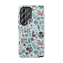 Load image into Gallery viewer, Bright Watercolor Flower - Blue Phone Case