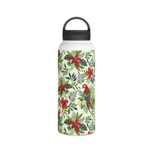 Load image into Gallery viewer, Tropical Parrot Handle Lid Water Bottle