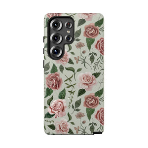 Wild Flower Roses Phone Case
