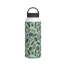 Load image into Gallery viewer, Tropical Leaves Handle Lid Water Bottle