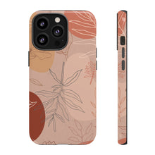 Load image into Gallery viewer, Pink Abstract Desert Leaf Phone Case